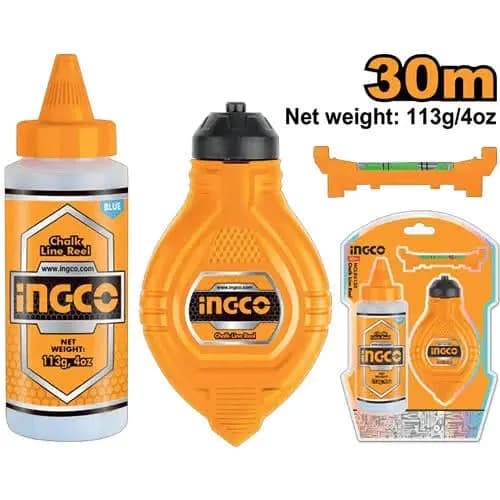 INGCO 30M CHALK LINE REEL