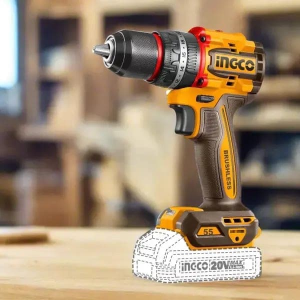20V COMPACT BRUSHLESS CORDLESS IMPACT DRILL 55NM